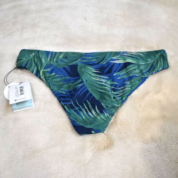 Carve Designs Sanitas Tropical Print Reversable Polka Dot Bikini Bottoms Size XL - Picture 10 of 11